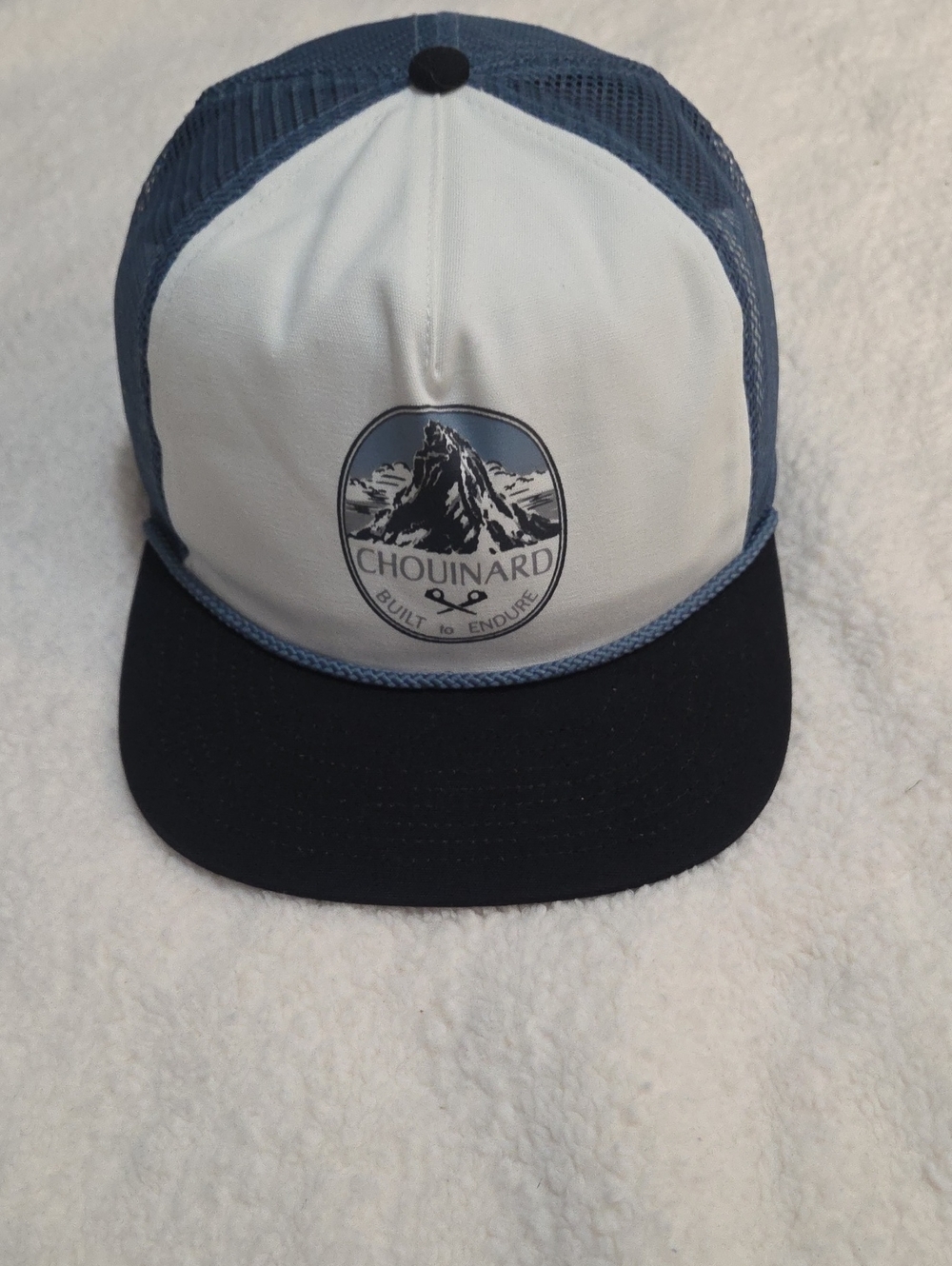 Patagonia Two-Tone Blue and White Trucker Hat